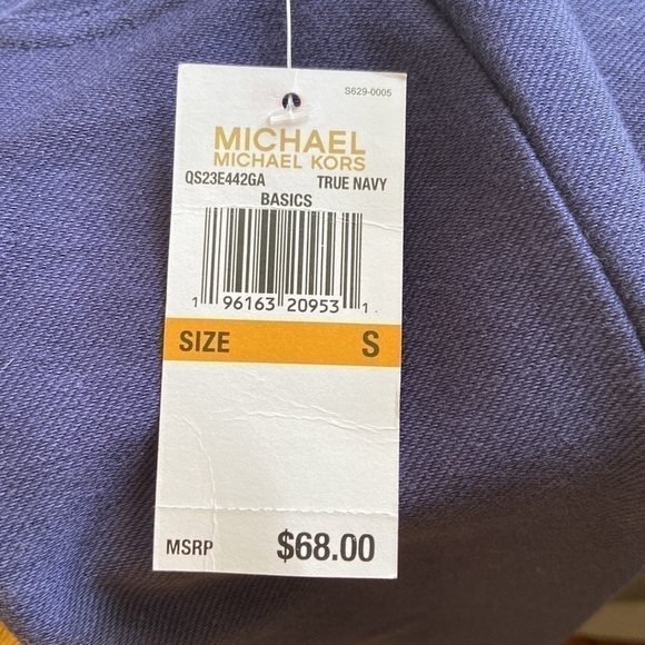 michael Kors Basics Skinny Pants | Size Small | 27” Waist | Navy - Picture 7 of 7